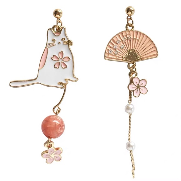 💙💕Last one Strawberry Stones Cat Sakura Flower - Picture 7 of 11